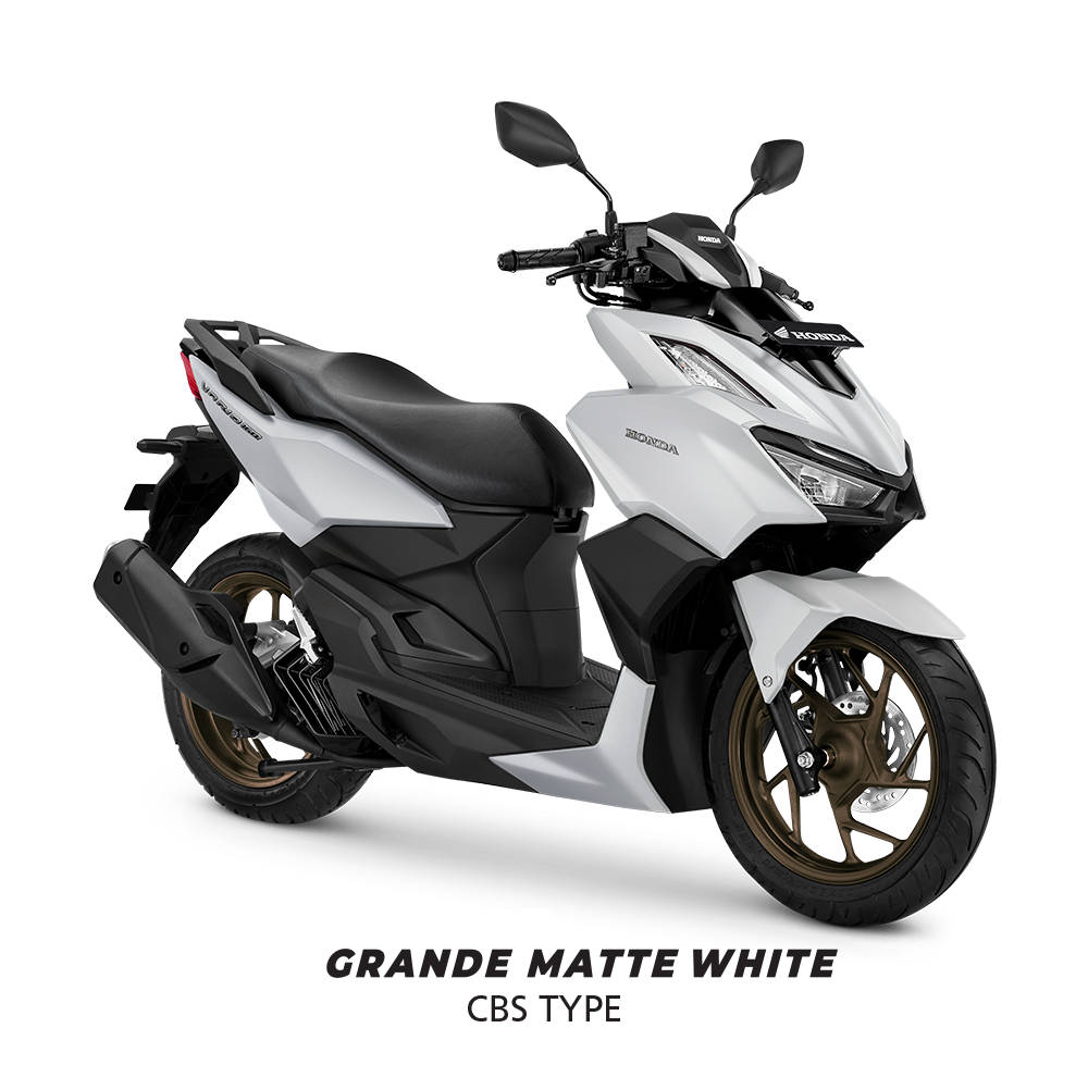 Motor honda vario 160, grand matte white cbs.