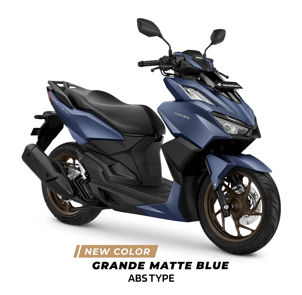 Motor honda vario 160, grand matte blue abs.