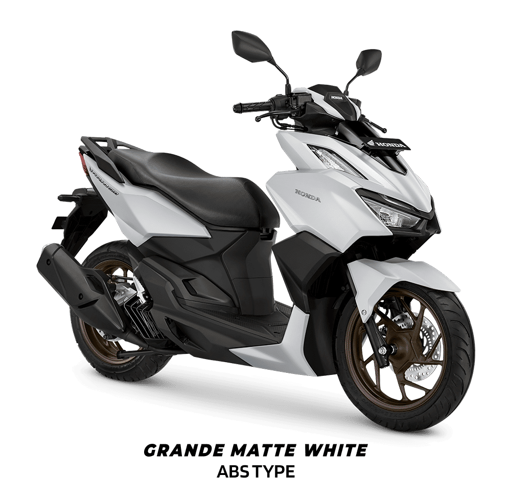 Motor honda vario 160, grande matte white abs.